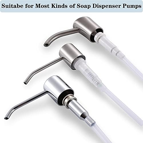 GAGALIFE 47 Inch Soap Dispenser Extension Tube Kit with Check Valve for Topless Refill - Image 7