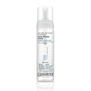 GIOVANNI Air-Turbo Mousse Foam for Curls, 7 Fl Oz