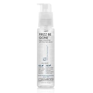 GIOVANNI Eco Chic Anti-Frizz Serum, Adds Shine, 2.75 fl oz, No Parabens