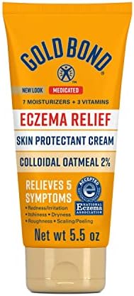 Gold Bond Eczema Relief Cream, 5.5 oz, with 2% Colloidal Oatmeal