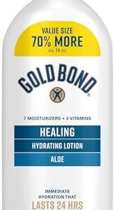 Gold Bond Healing Hydrating Aloe Lotion, 24 oz – Moisturizes & Heals Dry Skin