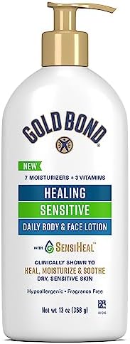 Gold Bond Healing Sensitive Lotion for Dry Skin, 13 oz - Body & Face