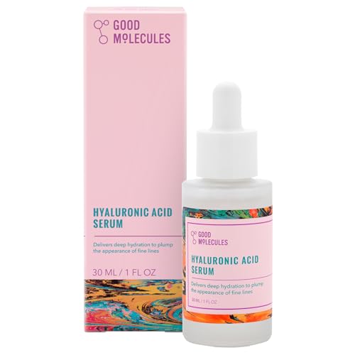 Good Molecules Hyaluronic Acid Serum - Hydrating, Non-greasy Anti-aging Skincare for Face