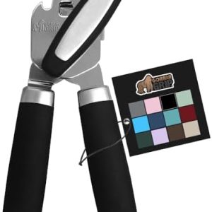 Gorilla Grip Heavy Duty Can and Bottle Opener, Black