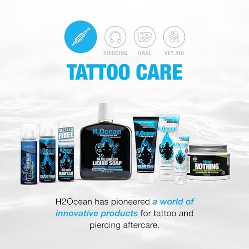 H2Ocean Aquatat Tattoo Healing Ointment - Fragrance-Free Aftercare Cream with Vitamins, 1.75 oz - Image 6