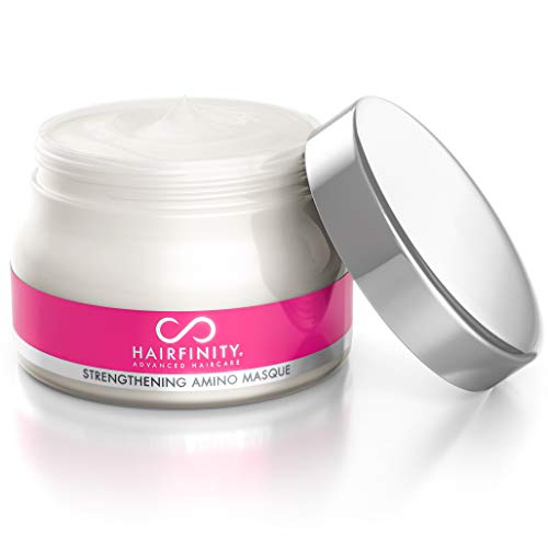 Hairfinity Amino Treatment Masque - Hydrating Deep Conditioner for Dry Damaged Hair, 8 oz