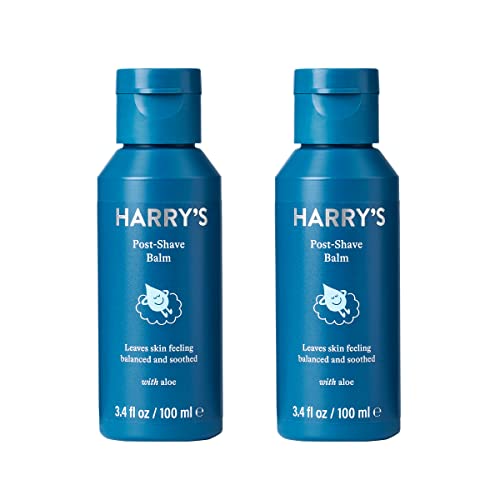 Harry's Post Shave Balm for Men, 3.4 Fl Oz, 2-Pack (Packaging May Vary)