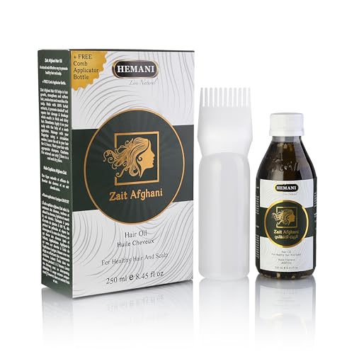 Hemani Zait Afghani Hair Oil 250mL Natural Growth Cedar Lavender Castor