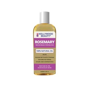 Hollywood Beauty Rosemary Oil 8 fl oz for Hair Growth and Scalp Circulation