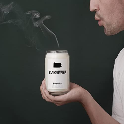 Homesick Pennsylvania Candle - Butter, Rum, Chocolate Scents, 13.75 oz, 60-80 Hour Burn - Image 9