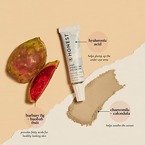 Honest Beauty Hydrating Eye Cream, EWG Verified, 0.5 fl oz - Image 2
