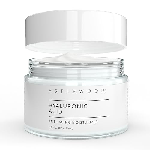 Hyaluronic Acid Moisturizer - Anti-Aging, Hydrating Cream for All Skin Types - 1.7 oz
