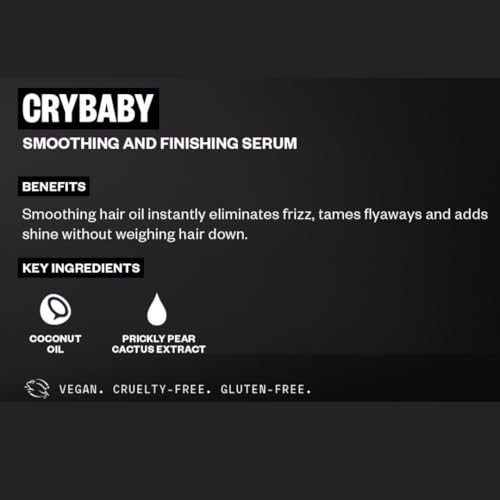 IGK CRYBABY Serum 1.5 Oz | Shine, Frizz Control, Vegan - Image 8