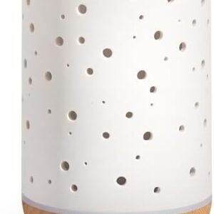 InnoGear 150ml Ceramic Ultrasonic Essential Oil Diffuser with Auto Off, White