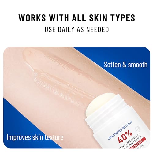 Intensive 40% Urea Cream Stick 2.5 oz for Severely Cracked Heels and Hands Relief - Image 9