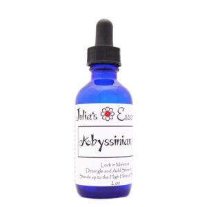 Julia's Essentials 2oz 100% Pure Abyssinian Oil for Skin Hair Beard