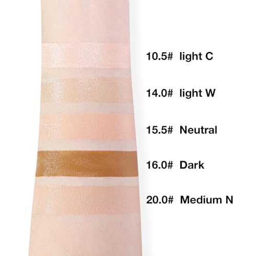 Kaely 2Pcs Waterproof Under Eye Concealer for Dark Circles, Puffiness, Redness - Image 5