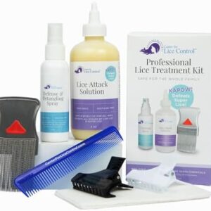 Kapow! Family Lice Treatment Kit with Shampoo & Combs