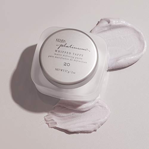 Kenra Platinum Whipped Taffy 20 Ultra-Matte Paste for All Hair Types 2.5 Oz - Image 3