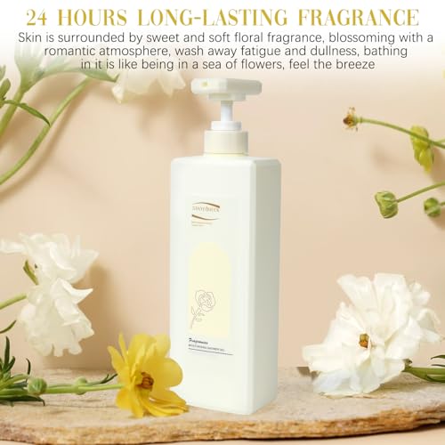 Korean Perfumed Moisturizing Body Wash - Long-Lasting Fragrance Shower Gel (800ML) - Image 6