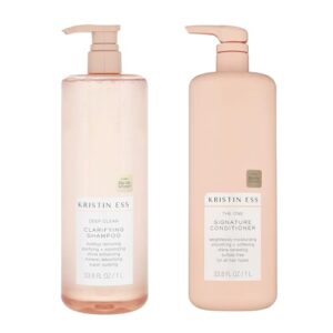 Kristin Ess Deep Clean Shampoo & Conditioner Set, 33.8 oz