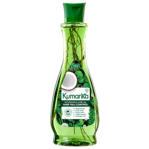 Kumarika Nourishing Coconut Hair Oil 6.76oz for Hair Fall Control and Growth