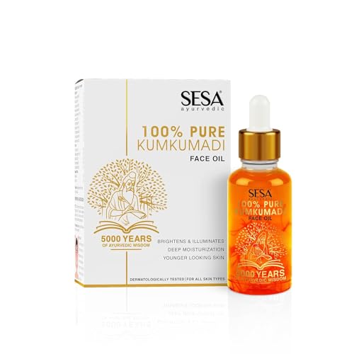 Kumkumadi Face Oil with Saffron & Herbs ? 0.5 Fl Oz