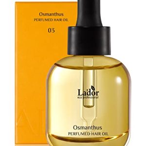 LADOR Osmanthus Hair Perfume Oil - Anti-Frizz Leave-In Conditioner for Damaged Hair 1 Fl Oz