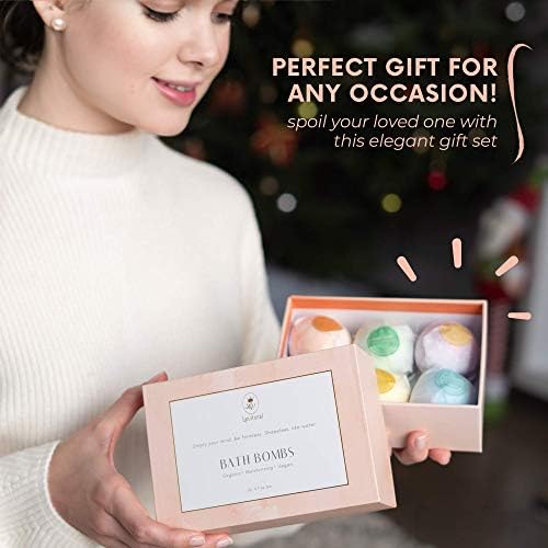 Levitural Organic Bath Bombs with Dead Sea Salt ? Set of 6 - Image 5