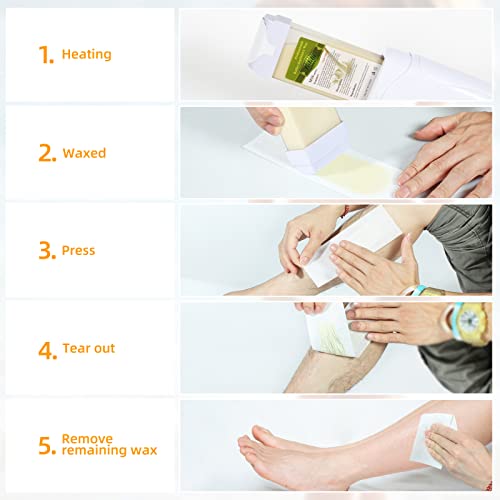 Liddy Dance Wax Roll-On Refills for At-Home Hair Removal, 4 Pack - Image 5
