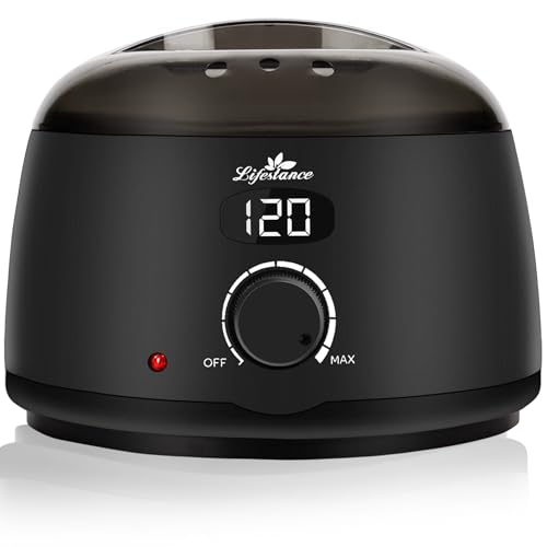 Lifestance L2 Digital Wax Heater, 500ml for Hair Removal, Fast Heat