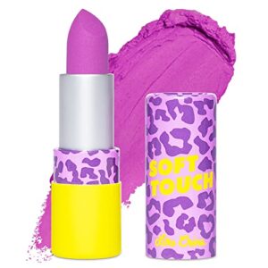 Lime Crime Disco Down Matte Lipstick, Bright Magenta - Long Lasting & Talc-Free