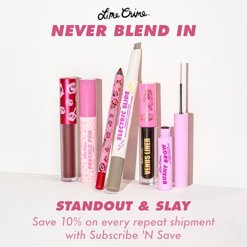 Lime Crime Oasis Cobalt Blue Liquid Eyeliner - Matte, Long-Lasting, Vegan & Cruelty-Free - Image 7