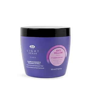 Lisap Light Scale Care Purple Hair Mask for Blonde & Highlights - Anti-Yellow Treatment