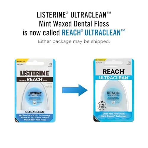 Listerine Ultraclean Mint Dental Floss, 30 Yards, Pack of 3 - Image 6