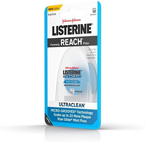 Listerine Ultraclean Mint Dental Floss, 30 Yards, Pack of 6 - Image 8