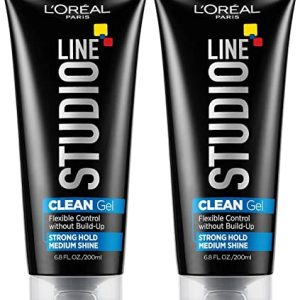 L'Oreal Paris Studio Line Clear Minded Gel, Strong Hold, 6.8 oz - 2 Pack