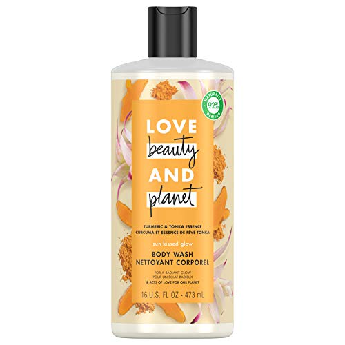 Love Beauty & Planet Turmeric Tonka Body Wash 16 oz