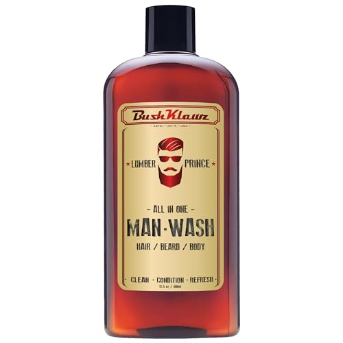 LUMBER PRINCE 3-in-1 Shampoo, Conditioner & Body Wash