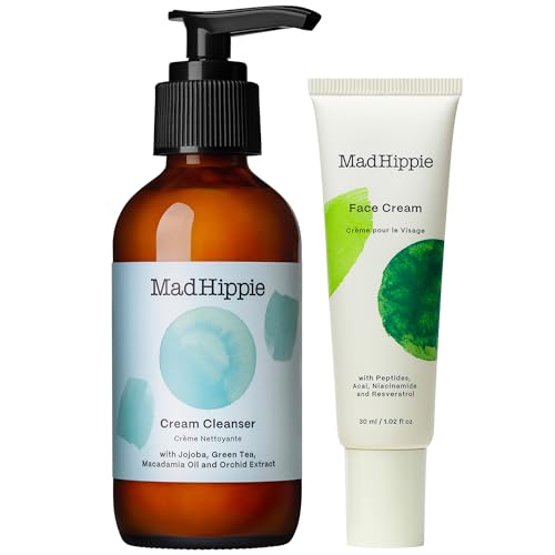 Mad Hippie Face Cream & Cleanser Set with Niacinamide