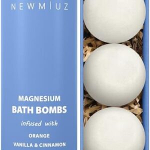 Relaxing Magnesium Bath Bombs for Muscle Recovery, 12 oz Set