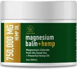 Magnesium Hemp Cream ? 750,000mg for Joint Relief