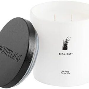 Malibu Luxe Candle, Sea Grass & Fig, 100-Hour Burn