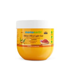 Mamaearth Ubtan Oil-Free Gel Moisturizer with Saffron & Turmeric