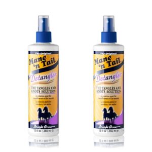 Mane ?n Tail Detangler 12 oz, 2-Pack
