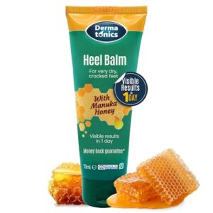 Manuka Honey Foot Balm - Moisturizing Cream for Dry Heels & Elbows, 2.37 oz