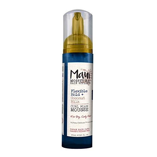 Maui Moisture Coconut Milk Curl Mousse 8.5oz Flexible Hold Alcohol Free