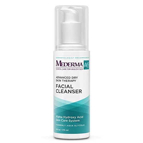 **Mederma AG Hydrating Cleanser with Glycolic Acid, 6 oz** Gently cleanses, exfoliates, and hydrates. Dermatologist recommended, fragrance-free, soap-free, hypoallergenic