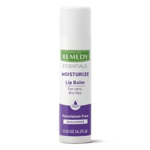 Medline Remedy Essentials Lip Balm, 36 Count, Unscented