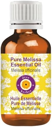Melissa Essential Oil 10ml ? Steam Distilled (Deve Herbes)